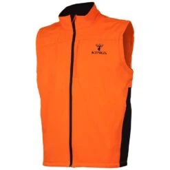 King's Camo Blaze Orange Soft Shell Vest