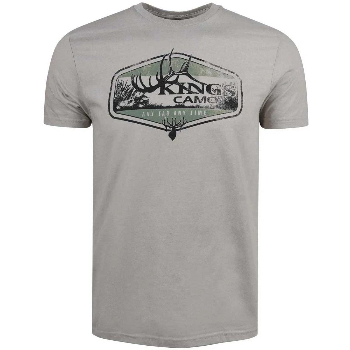 King's Camo Dead Head Short Sleeve Shirt