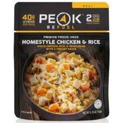 Peak Refuel Homestyle Chicken & Rice Pouch
